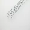 GBC WireBind RG810897 drôtené väzby, 12,5 mm, 34 slučiek, rozstup 3:1, A4, max. 105 listov, strieborné