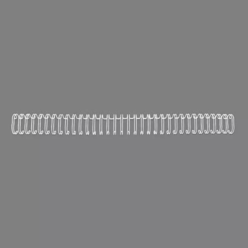 GBC WireBind RG810970 drôtené väzby, 14 mm, 34 slučiek, A4, 125 listov, 100 ks, biele