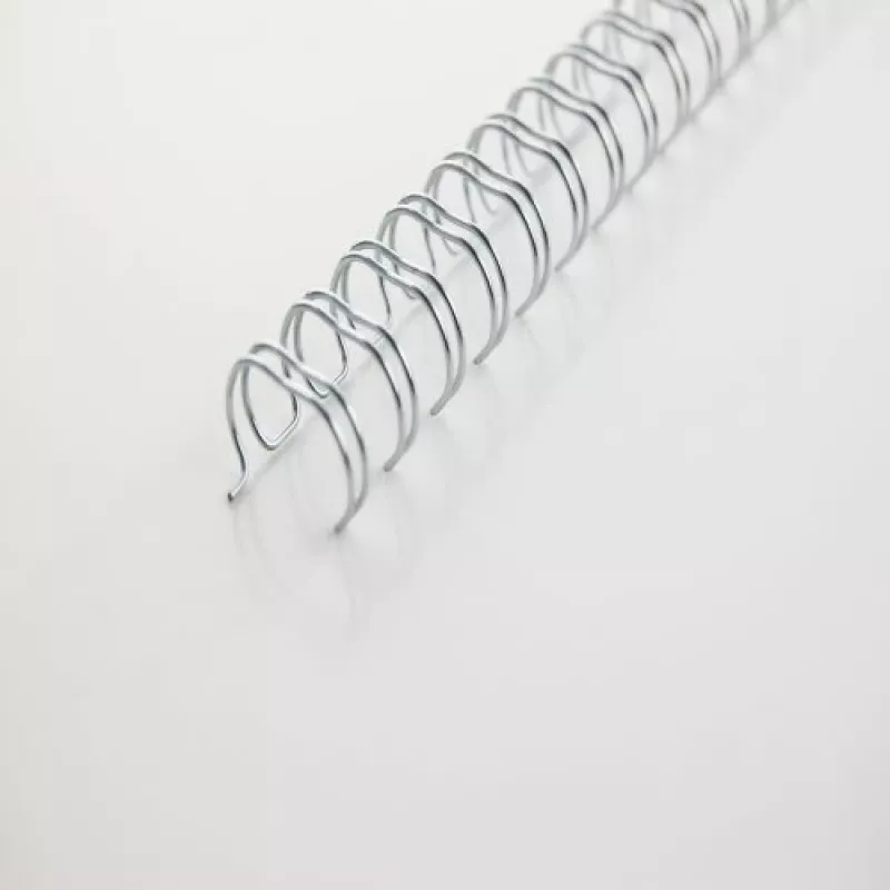 GBC WireBind RG810997 drôtené väzby, 14 mm, 34 slučiek, A4, 125 listov, 100 ks, strieborné