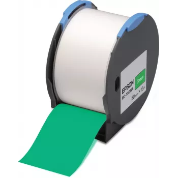 Etiketová páska Epson RC-T5GNA, šírka 50 mm, zelená, dĺžka 15 m