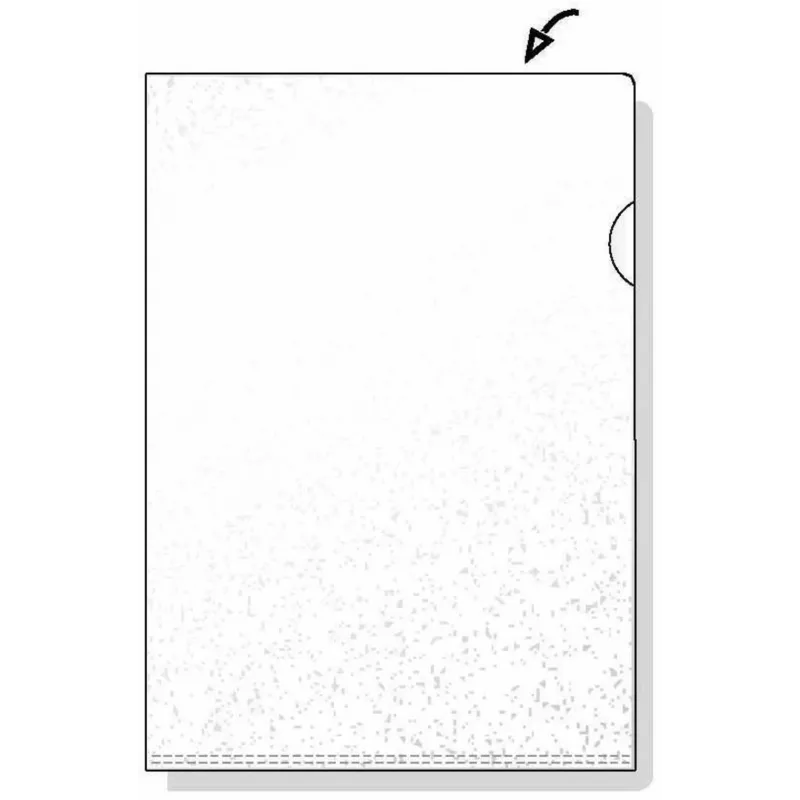 Rexel Embossed A4 L-obrazec číry (100), A4, polypropylén (PP), transparentný, 100 ks, 221 mm, 311 mm