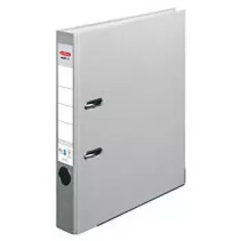 Krúžkový blok Herlitz 10841708 A4 sivý