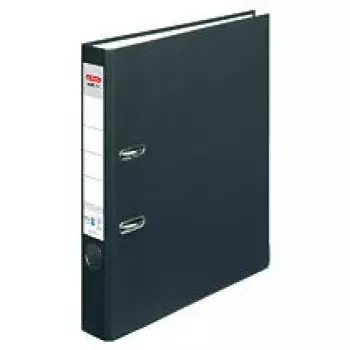 Krúžkový blok Herlitz 10841625 A4 čierny