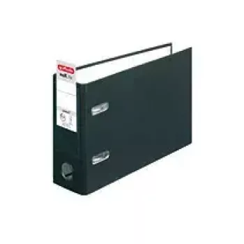 Krúžkový blok Herlitz 10842334 A5 čierny