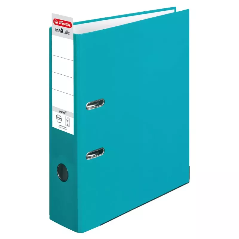 Krúžkový blok Herlitz 10094829 tyrkysový