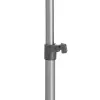 Nobo informačný stojan 1902383, A4, 350 x 70 x 1010 mm, nastaviteľná výška, okrúhla podstava, strieborný
