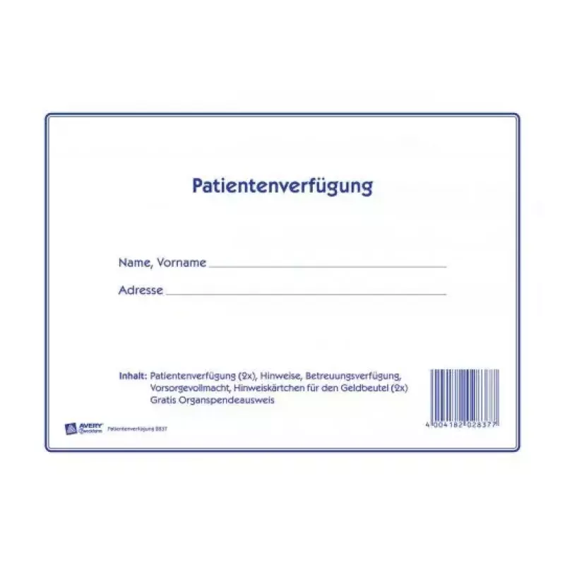Registrový papier Avery 2837