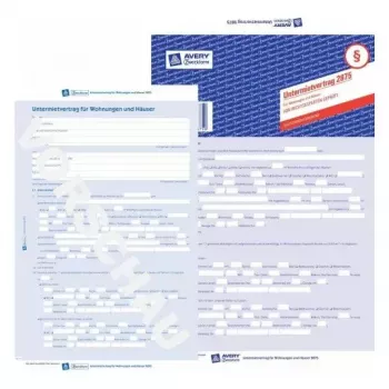 Registrový papier Avery 2875