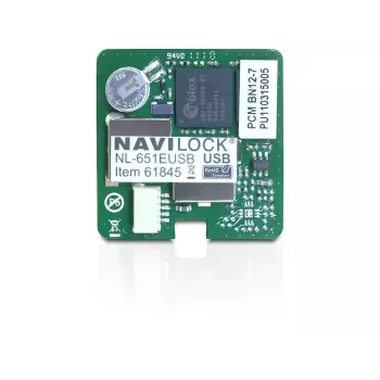 USB GPS prijímací modul Navilock NL-651EUSB — 50 kanálov, USB rozhranie, citlivosť -160 dBmW, 30×30×7,9 mm