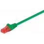 Sieťový kábel Goobay 95592 zelený 1,5 m Cat6 U/UTP