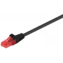 Sieťový kábel Goobay 95667 čierny 25 m Cat6 U/UTP
