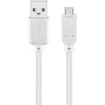 USB 2.0 Hi-Speed kábel Goobay 96193 1 m biely