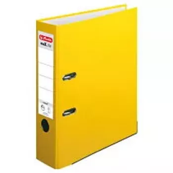 Krúžkový blok Herlitz 05481304 A4 žltý