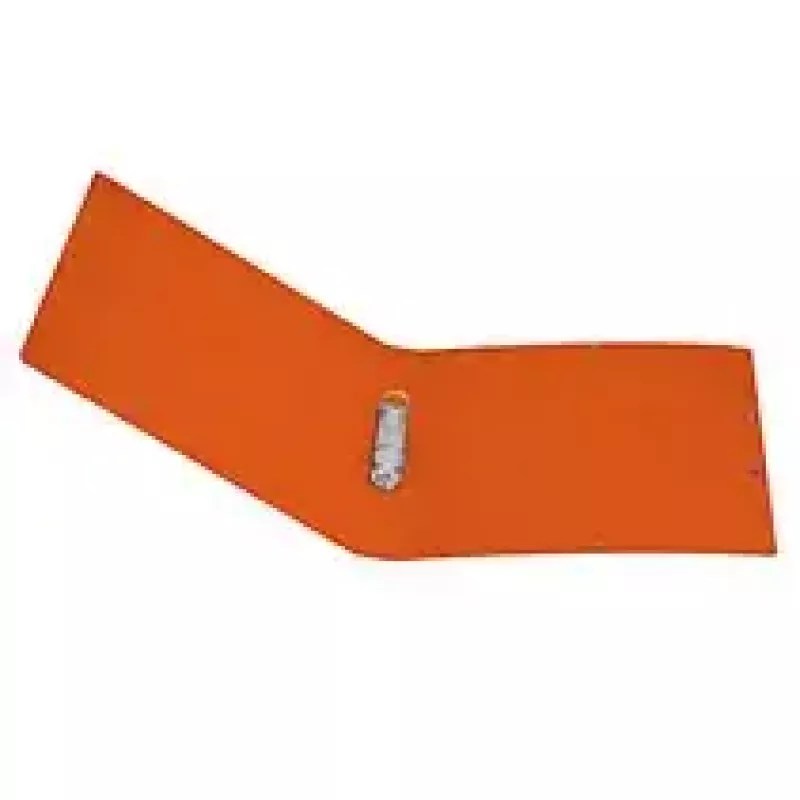 Krúžkový blok Herlitz 11255478 oranžový kartón okrúžkový