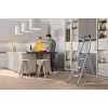 Schodíkový rebrík Hailo K100 TopLine sivý