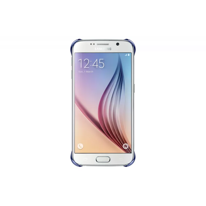 Samsung Clear Cover EF-QG920B pre Galaxy S6, čierny (EF-QG920BBEGWW)
