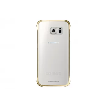 Samsung EF-QG925B puzdro na telefón zlatá, transparentná