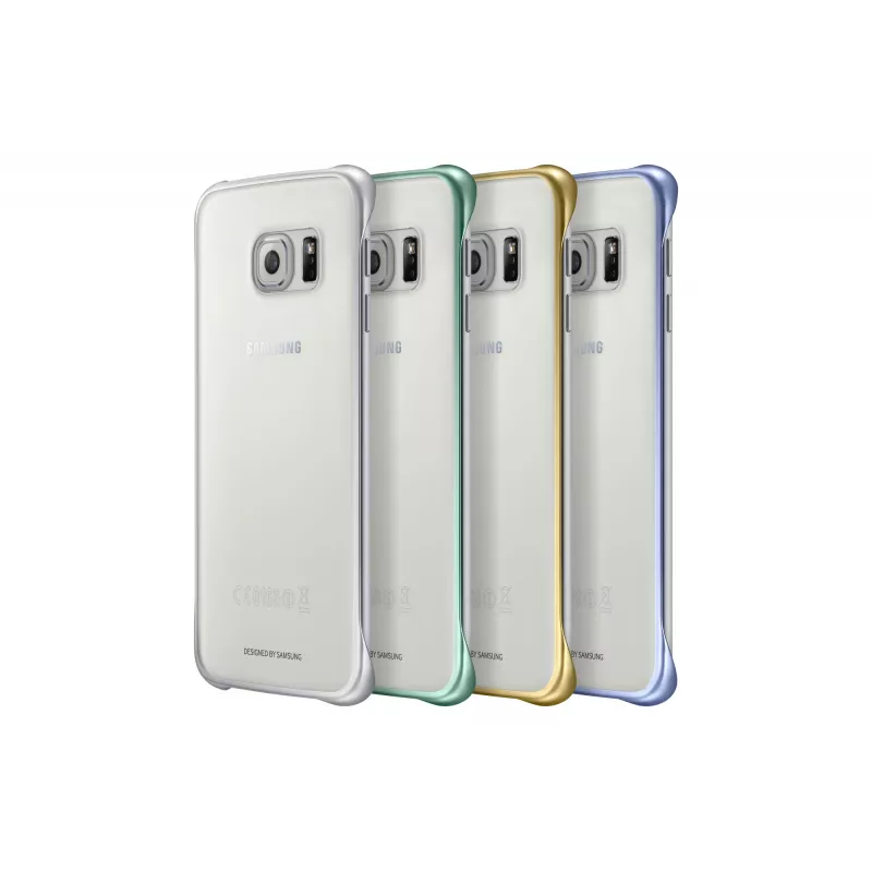 Samsung EF-QG925B puzdro na telefón zlatá, transparentná