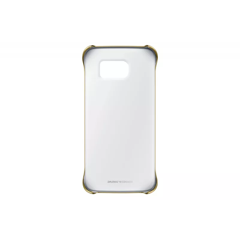 Samsung EF-QG925B puzdro na telefón zlatá, transparentná