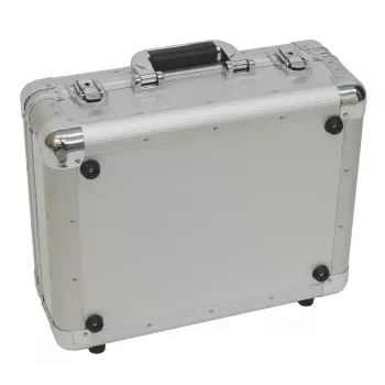 Hardcase Roadinger 30122056 strieborná pre gramofónové platne 425x380x175mm