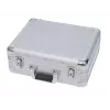 Hardcase Roadinger 30122056 strieborná pre gramofónové platne 425x380x175mm