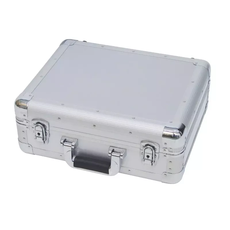 Hardcase Roadinger 30122056 strieborná pre gramofónové platne 425x380x175mm