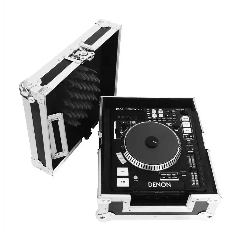 Hardcase Roadinger 30124830 DJ kontrolér preglejka čierna strieborná
