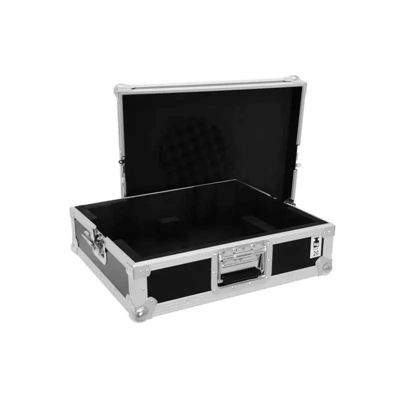 Hardcase Roadinger 30123310 pre gramofón preglejka čierna strieborná