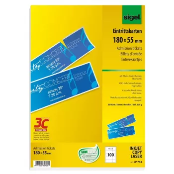 Lístok Sigel LP714 100 ks