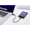 USB kábel Renkforce RF-4463073 0,15 m USB A Micro-USB B čierny