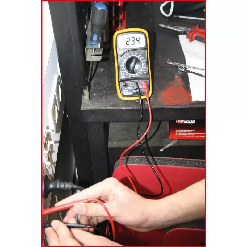 Digitálny multimeter KS Tools 150.1495 LCD displej 3,5 miesta