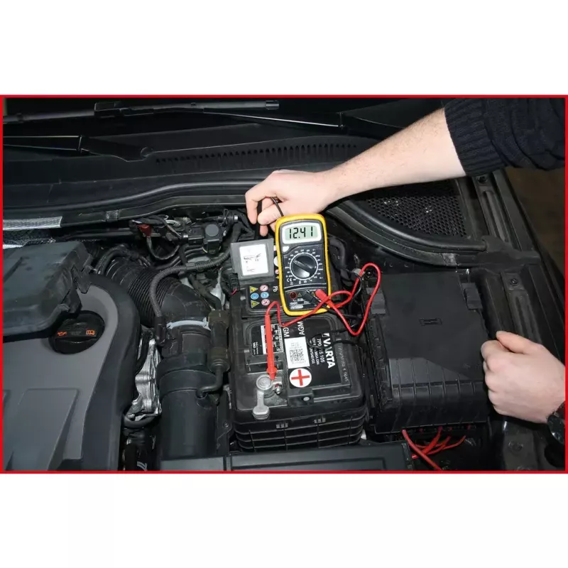 Digitálny multimeter KS Tools 150.1495 LCD displej 3,5 miesta