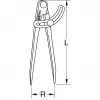 KS Tools 300.0416 oddeľovacia čepeľ, oceľ, 1 ks