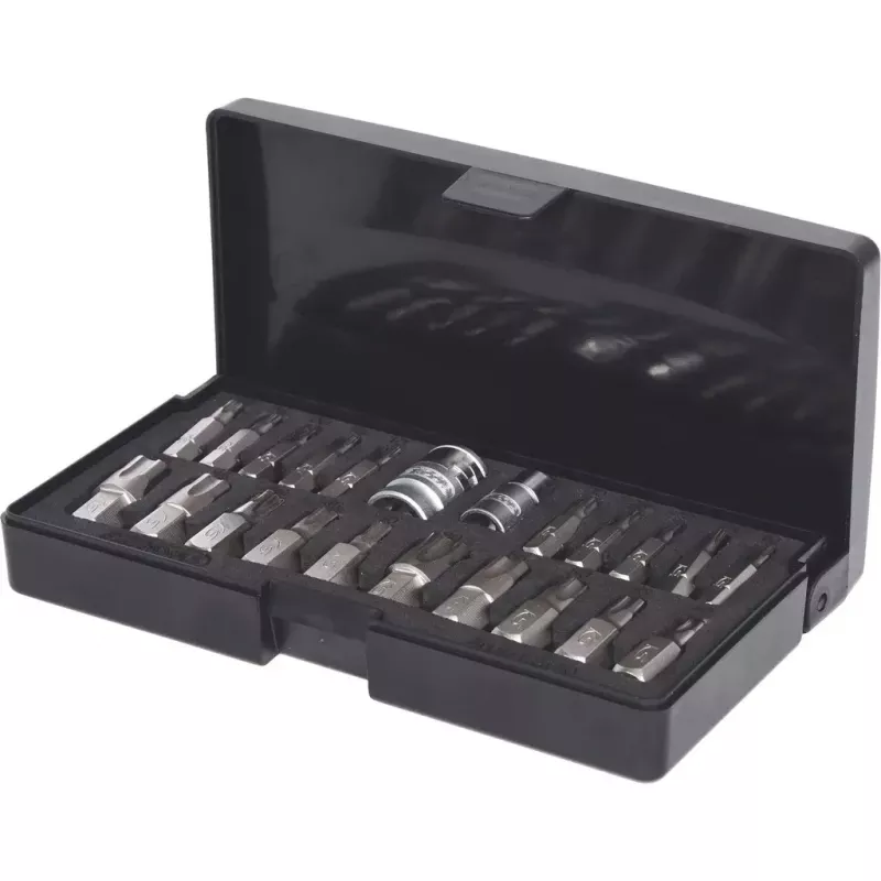 Sada nástrčných kľúčov KS Tools 911.3120 — 22 oceľových nástrčných kľúčov, 432 g