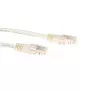 ACT ivory 7 metrov U/UTP CAT5E patch kábel s RJ45 konektormi
