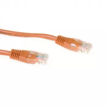 ACT hnedá 5 metrov U/UTP CAT5E patch kábel s RJ45 konektormi
