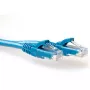 ACT modrá 3 metre U/UTP CAT6 patch kábel s ochranou proti zlomeniu a RJ45 konektormi