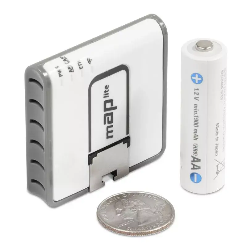 Mikrotik mAP lite, RBMAPL-2ND, 2,4 GHz, PoE, 10/100 Mbit/s, biela