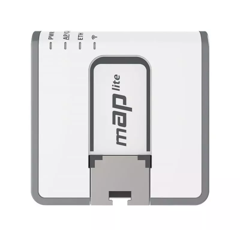 Mikrotik mAP lite, RBMAPL-2ND, 2,4 GHz, PoE, 10/100 Mbit/s, biela