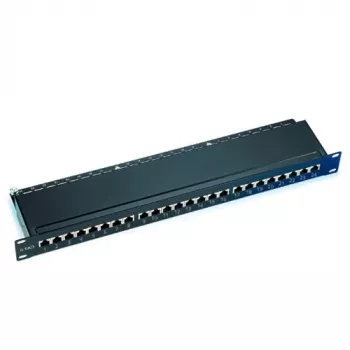 Patch panel CAT6 chránený 24 portov s krytom ACT PP1012