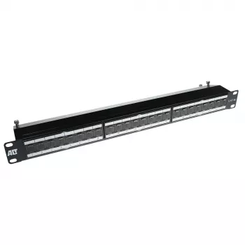 ACT patch panel 24 portov chránený CAT6A s krytom CAT6A