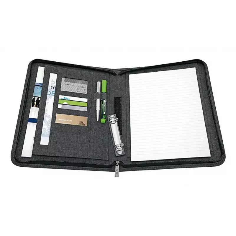 Osobný organizér WEDO 58 352412 A4 polyester sivý, 2-krúžkový šanón