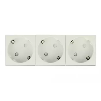 DeLock 81323 Easy 45 Trojitá zásuvka Schuko, 45 x 45 mm, 5 ks