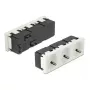 DeLock 81323 Easy 45 Trojitá zásuvka Schuko, 45 x 45 mm, 5 ks