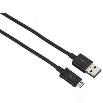 Hama 00200904 USB kábel USB 2.0 0,9 m USB A Micro-USB B čierny