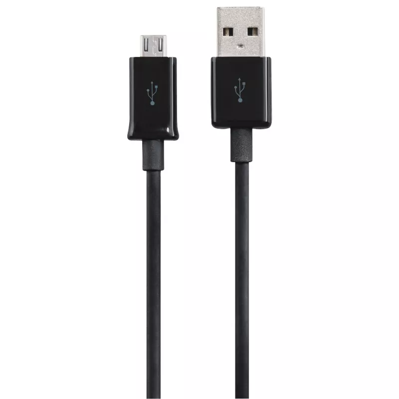 Hama 00200904 USB kábel USB 2.0 0,9 m USB A Micro-USB B čierny