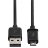 Hama 00200904 USB kábel USB 2.0 0,9 m USB A Micro-USB B čierny