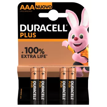 Duracell Plus 100 jednorazová batéria AAA alkalická