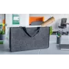 Cez ramenná taška Sigel BA411 plsť sivá unisex veľká
