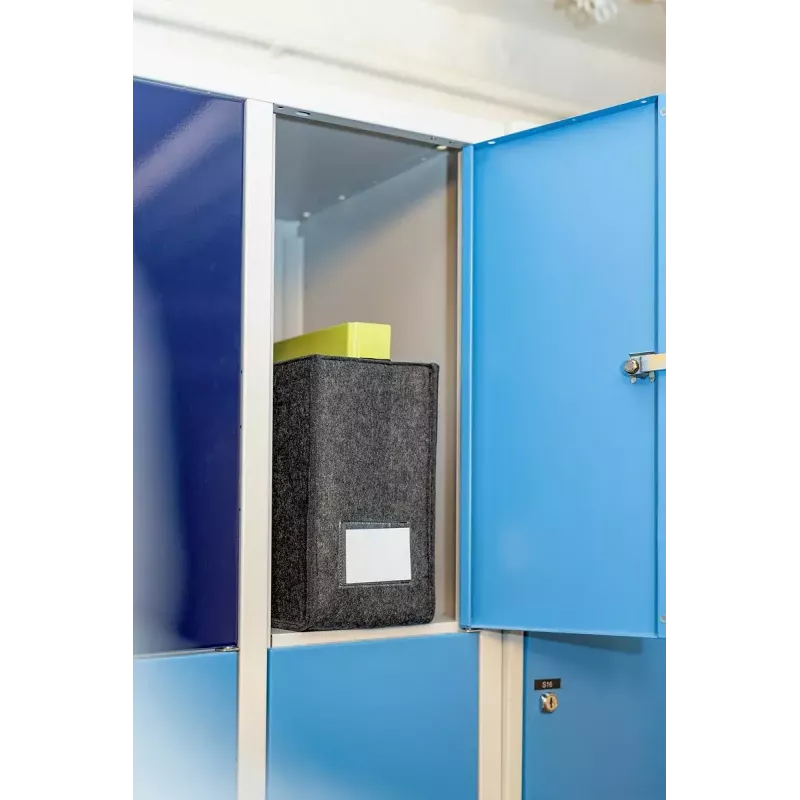 Cez ramenná taška Sigel BA411 plsť sivá unisex veľká